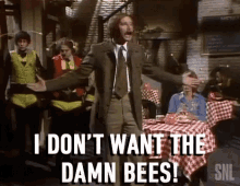 i dont want the damn bees damn bees rob reiner penny marshall angry