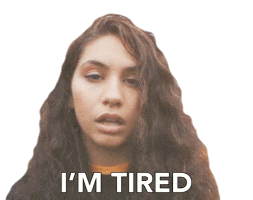 Im Tired Alessia Cara Sticker - Im Tired Alessia Cara Rooting For You Song Stickers