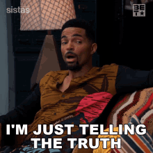 Im Just Telling The Truth Calvin Rodney GIF - Im Just Telling The Truth Calvin Rodney Sistas GIFs
