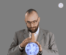 Epic Tax Guy Verohallinto GIF - Epic Tax Guy Verohallinto Crystal Ball GIFs
