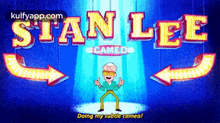 Stan Leecameddoing My Subtle Cameo!.Gif GIF - Stan Leecameddoing My Subtle Cameo! Teen Titans-go!-to-the-movies Q GIFs