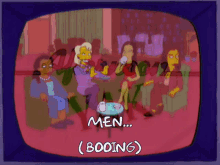 men booo boo the simpsons simpsons men booo boo the simpsons simpsons
