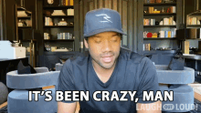 Its Been Crazy Man Russell Wilson GIF - Its Been Crazy Man Russell Wilson Cold As Balls GIFs