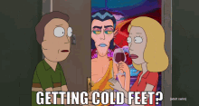 rick and morty mr nimbus getting cold feet cold feet 3some