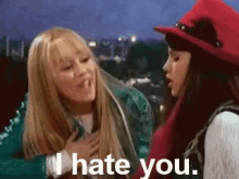I Hate You GIF - Hate You Hannah Monatana Selena Gomez GIFs