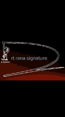 Rt Rana Signature Cutes Signature GIF - Rt Rana Signature Rt Rana Cutes Signature GIFs