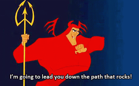 That Little Devil On Your Shoulder GIF - Emperors New Groove Lead You Down ...