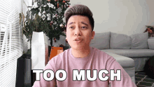 Too Much Kimpoy Feliciano GIF - Too Much Kimpoy Feliciano Sobra Na GIFs