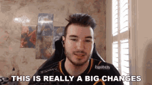 This Is Really A Big Changes Brandon Casale GIF - This Is Really A Big Changes Brandon Casale Venenu GIFs