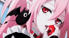 Demon Girl Anime GIF - Demon Girl Anime Bite GIFs