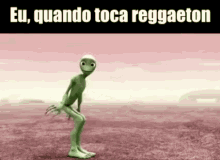 reggaeton party el chombo dame tu cosita dancing alien