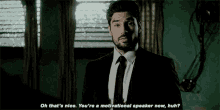 Your A Motivational Speaker Now Seth Gecko GIF - Your A Motivational Speaker Now Seth Gecko Dj Cotrona GIFs