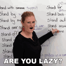 Are You Lazy Ronnie GIF - Are You Lazy Ronnie Englishlessons4u GIFs