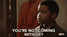 Youre Not Coming With Us Asking GIF - Youre Not Coming With Us Asking Asking A Question GIFs