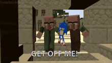get off me sonic villagers leave me alone hanging