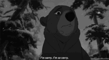 brother bear kenai im sorry im so sorry im sorry im so sorry