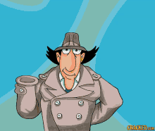 Middle Finger Inspector Gadget GIF - Middle Finger Inspector Gadget Hands GIFs