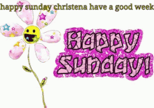 Christena Happy Sunday GIF - Christena Happy Sunday Good Week GIFs