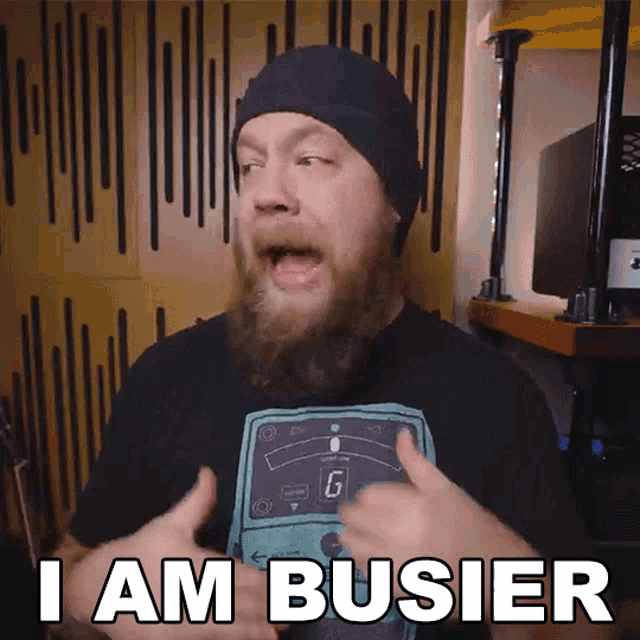 I Am Busier Fluff GIF I Am Busier Fluff Riffs Beards And Gear Discover & Share GIFs
