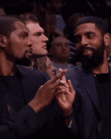 Kyrie Irving And Kevin Durant Nets GIF - Kyrie Irving And Kevin Durant Durant Irving GIFs