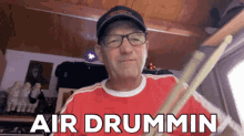 Duggystone Radio Kirk GIF - Duggystone Radio Kirk Airdrumming GIFs