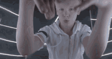 Hand Movements Carson Lueders GIF - Hand Movements Carson Lueders All Day Song GIFs