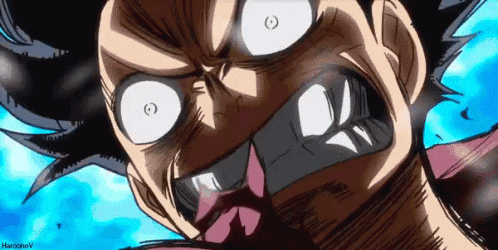 One Piece Gif Kaido Vs Luffy Haki Armor - IMAGESEE