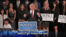 I'Ll Make The Best Zoo GIF - Bad Lip Reading Ron Paul Money GIFs