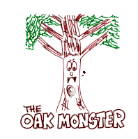 The Oak Monster Veefriends Sticker - The Oak Monster Veefriends Scary Stickers