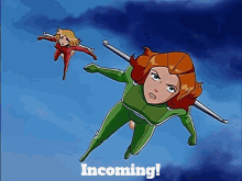 Totally Spies Sam GIF - Totally Spies Sam Incoming GIFs