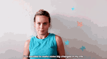 Brie Larson Ive Decided To Make Some Big Changes In My Life GIF - Brie Larson Ive Decided To Make Some Big Changes In My Life Ive Decided To Make Some Changes In My Life GIFs