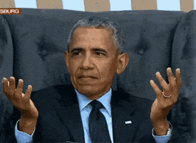 Obama Shrugging / Confused Obama GIF Memes - StayHipp