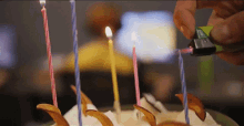 Candle Lighting Candle GIF - Candle Lighting Candle Birthday Cake GIFs