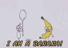 I Am A Banana! - Rejected GIF - I Am A Banana Banana Rejected GIFs
