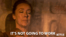 Its Not Going To Work Molly Parker GIF - Its Not Going To Work Molly Parker Maureen Robinson GIFs