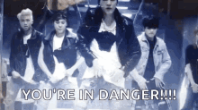Youre In Danger Shoulder Dance GIF - Youre In Danger Shoulder Dance Bts GIFs