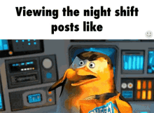 Night Shift Night Team GIF - Night Shift Night Team Penguin GIFs