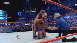 圖https://c.tenor.com/jpMPeEp__30AAAAC/ric-flair-low-blow.gif, 實用WWE摔角大絕是哪招？？