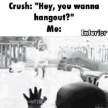 Crush: "Hey, You Wanna Hang Out?" GIF - Crush Hangout Ouch GIFs