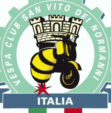 Vespa Club San Vito Dei Normanni Logo GIF - Vespa Club San Vito Dei Normanni Logo Italia GIFs