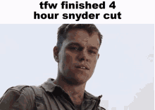 snyder cut just finished snyder cut 4hour snyder cut saving private ryan