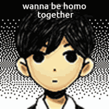 omori sunny sunny omori wanna be homo together homosexual