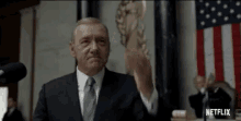 Salute GIF - House Of Cards Kevin Spacey Frank Underwood GIFs