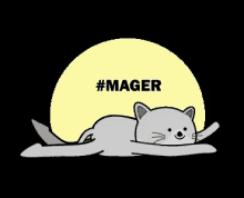 Kucing Cupu Mager GIF - Mager Males Malas GIFs