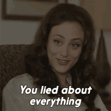You Lied About Everything Francoise Glazer GIF - You Lied About Everything Francoise Glazer The Offer GIFs