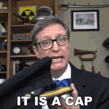 It Is A Cap Lance Geiger GIF - It Is A Cap Lance Geiger The History Guy GIFs