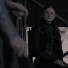 Queen In The North Sansa Stark GIF - Queen In The North Sansa Stark Sitting GIFs