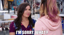 Superstore Amy Sosa GIF - Superstore Amy Sosa Im Sorry What GIFs