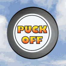 Puck Off Ice Hockey Puck GIF - Puck Off Ice Hockey Puck Go Away GIFs