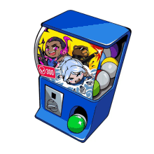 gacha spray reyna jett valorant arcade game machine